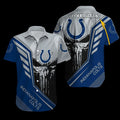 Indianapolis Colts Hawaiian Coastal Blue Paradise - Adult & Kids T-Shirts, Sweatshirts & Hoodies apparel design preview 1