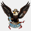 Merica Eagle with Guns Beer - Adult & Kids T-Shirts, Sweatshirts & Hoodies apparel design preview 1