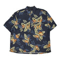 Nautica Floral Hawaiian XL Blue Viscose Blend - Adult & Kids T-Shirts, Sweatshirts & Hoodies apparel design preview 1