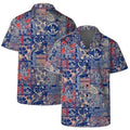 Los Angeles Dodgers Retro Patchwork Hawaiian - Adult & Kids T-Shirts, Sweatshirts & Hoodies apparel design preview 1