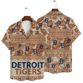 Detroit Tigers Tribal Pattern Hawaiian - Adult & Kids T-Shirts, Sweatshirts & Hoodies apparel design preview 1