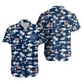 Detroit Tigers Scenic Palm Hawaiian - Adult & Kids T-Shirts, Sweatshirts & Hoodies apparel design preview 1