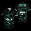 Personalized New York Jets Jungle Spirit Hawaiian - Adult & Kids T-Shirts, Sweatshirts & Hoodies apparel design preview 1