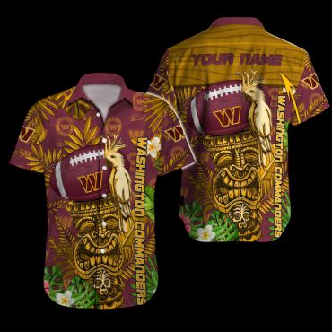 Personalized Washington Commanders Jungle Spirit - Adult & Kids T-Shirts, Sweatshirts & Hoodies apparel design preview 1