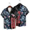 Cleveland Guardians Stars Stripes Hawaiian - Adult & Kids T-Shirts, Sweatshirts & Hoodies apparel design preview 1