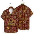 Pittsburgh Pirates Retro Patchwork Hawaiian - Adult & Kids T-Shirts, Sweatshirts & Hoodies apparel design preview 1