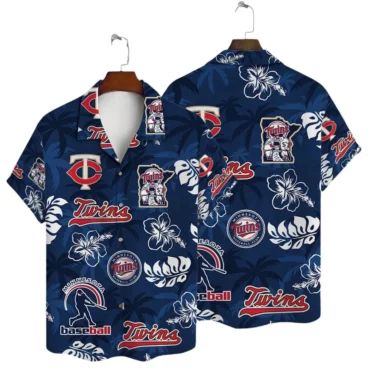 Minnesota Twins Tropic Dream Hawaiian - Adult & Kids T-Shirts, Sweatshirts & Hoodies apparel design preview 1