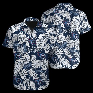 Tennessee Titans Tropical Foliage Hawaiian - Adult & Kids T-Shirts, Sweatshirts & Hoodies apparel design preview 1