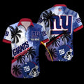 Personalized New York Giants Palm Breeze Hawaiian - Adult & Kids T-Shirts, Sweatshirts & Hoodies apparel design preview 1