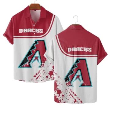 Arizona Diamondbacks Cactus Wave Hawaiian - Adult & Kids T-Shirts, Sweatshirts & Hoodies apparel design preview 1