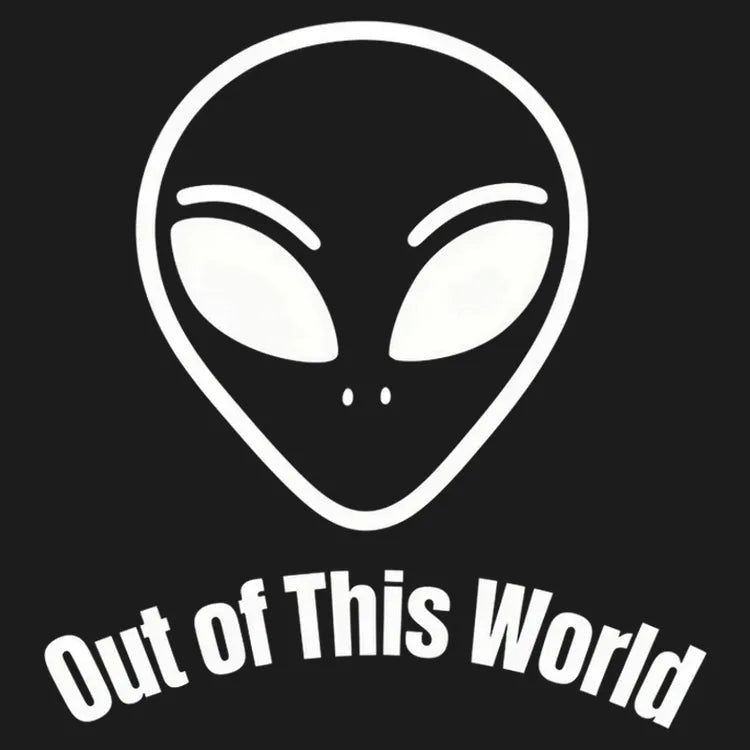 Out of This World Alien Graphic - Adult & Kids T-Shirts, Sweatshirts & Hoodies apparel design preview 1
