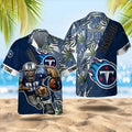 Tennessee Titans Beach Blitz Hawaiian - Adult & Kids T-Shirts, Sweatshirts & Hoodies apparel design preview 1