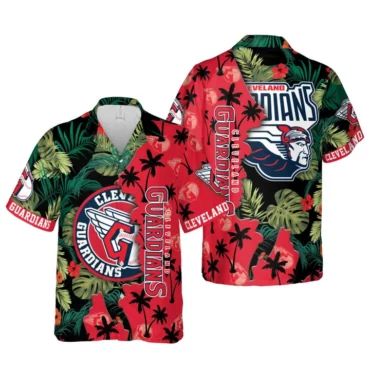 Cleveland Guardians Baseball Tribal Hawaiian - Adult & Kids T-Shirts, Sweatshirts & Hoodies apparel design preview 1