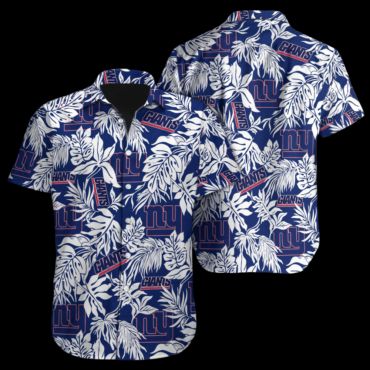 New York Giants Tropical Monstera Hawaiian - Adult & Kids T-Shirts, Sweatshirts & Hoodies apparel design preview 1