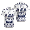 Detroit Tigers Festive Gnome Hawaiian - Adult & Kids T-Shirts, Sweatshirts & Hoodies apparel design preview 1