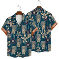 Houston Astros Tiki Totem Hawaiian - Adult & Kids T-Shirts, Sweatshirts & Hoodies apparel design preview 1