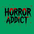 Horror Addict Blood Drip Graphic - Adult & Kids T-Shirts, Sweatshirts & Hoodies apparel design preview 1