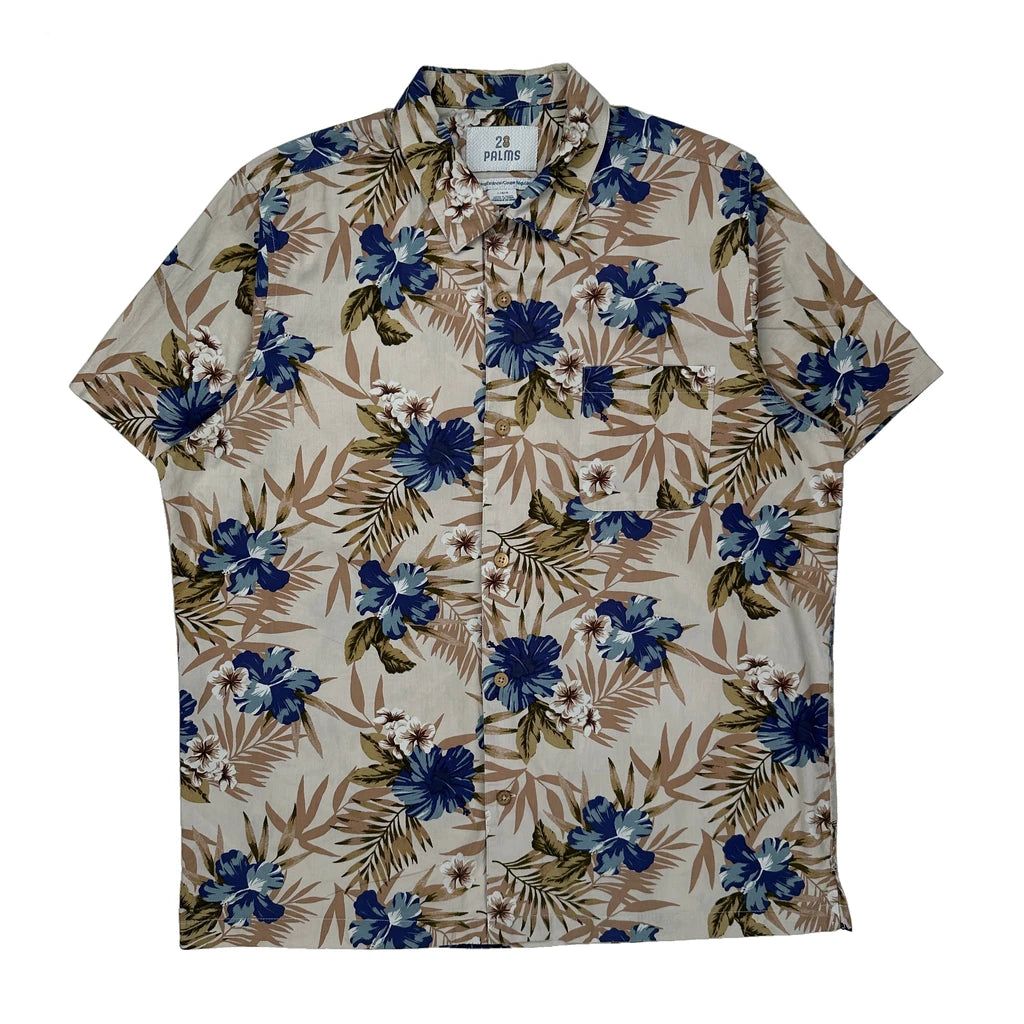 28 Palms Floral Hawaiian Large Multicoloured Cotton - Adult & Kids T-Shirts, Sweatshirts & Hoodies apparel design preview 1