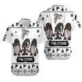 Atlanta Falcons Winter Gnome Hawaiian - Adult & Kids T-Shirts, Sweatshirts & Hoodies apparel design preview 1