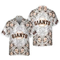 San Francisco Giants Floral Fade Hawaiian - Adult & Kids T-Shirts, Sweatshirts & Hoodies apparel design preview 1