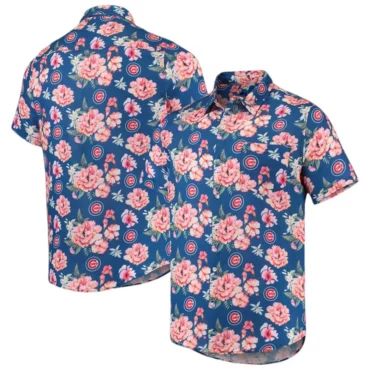 Chicago Cubs Floral Fiesta Hawaiian - Adult & Kids T-Shirts, Sweatshirts & Hoodies apparel design preview 1