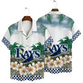 Tampa Bay Rays Island Paradise Hawaiian - Adult & Kids T-Shirts, Sweatshirts & Hoodies apparel design preview 1