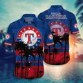 Texas Rangers Sunset Palm Hawaiian - Adult & Kids T-Shirts, Sweatshirts & Hoodies apparel design preview 1