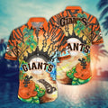 San Francisco Giants Sunset Wave Hawaiian - Adult & Kids T-Shirts, Sweatshirts & Hoodies apparel design preview 1