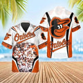 Baltimore Orioles Team Pride Celebration Hawaiian - Adult & Kids T-Shirts, Sweatshirts & Hoodies apparel design preview 1