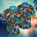 Miami Marlins Tropical Tiki Hawaiian - Adult & Kids T-Shirts, Sweatshirts & Hoodies apparel design preview 1