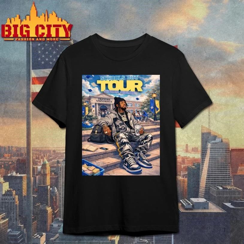 Shordie Schools Tour 2026 Poster - Adult & Kids T-Shirts, Sweatshirts & Hoodies apparel design preview 1