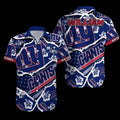 Personalized New York Giants Retro Floral Hawaiian - Adult & Kids T-Shirts, Sweatshirts & Hoodies apparel design preview 1