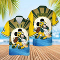 Green Bay Packers Hawaiian Sunset Touchdown Design - Adult & Kids T-Shirts, Sweatshirts & Hoodies apparel design preview 1