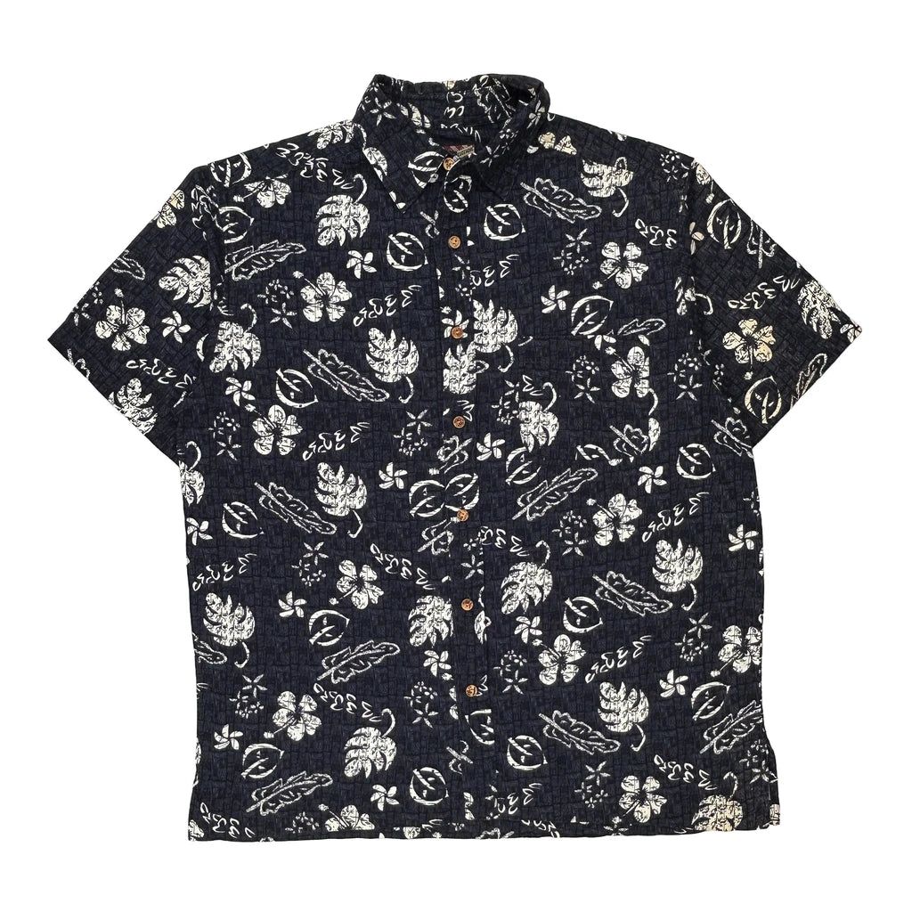 Quality Clothing Hawaiian Medium Navy Cotton - Adult & Kids T-Shirts, Sweatshirts & Hoodies apparel design preview 1