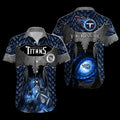 Personalized Tennessee Titans Dragon Eye Hawaiian - Adult & Kids T-Shirts, Sweatshirts & Hoodies apparel design preview 1