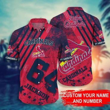 St. Louis Cardinals Custom Vintage Hawaiian - Adult & Kids T-Shirts, Sweatshirts & Hoodies apparel design preview 1