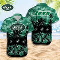 New York Jets Palm Paradise Hawaiian - Adult & Kids T-Shirts, Sweatshirts & Hoodies apparel design preview 1