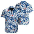 Toronto Blue Jays Tropical Leaf Hawaiian - Adult & Kids T-Shirts, Sweatshirts & Hoodies apparel design preview 1
