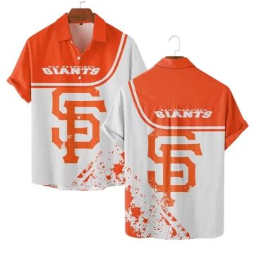 San Francisco Giants Sunset Palm Hawaiian - Adult & Kids T-Shirts, Sweatshirts & Hoodies apparel design preview 1