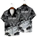 Chicago White Sox Sunset Swing Hawaiian - Adult & Kids T-Shirts, Sweatshirts & Hoodies apparel design preview 1