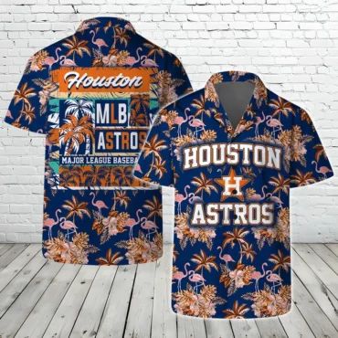 Houston Astros Major League FHawaiian - Adult & Kids T-Shirts, Sweatshirts & Hoodies apparel design preview 1