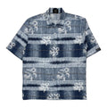 Southpole Floral Hawaiian Medium Blue Polyester - Adult & Kids T-Shirts, Sweatshirts & Hoodies apparel design preview 1