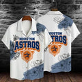 Houston Astros Floral Badge Hawaiian - Adult & Kids T-Shirts, Sweatshirts & Hoodies apparel design preview 1