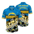 Los Angeles Chargers Floral Storm Hawaiian - Adult & Kids T-Shirts, Sweatshirts & Hoodies apparel design preview 1