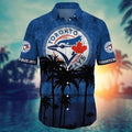 Toronto Blue Jays Sunset Vibes Hawaiian - Adult & Kids T-Shirts, Sweatshirts & Hoodies apparel design preview 1