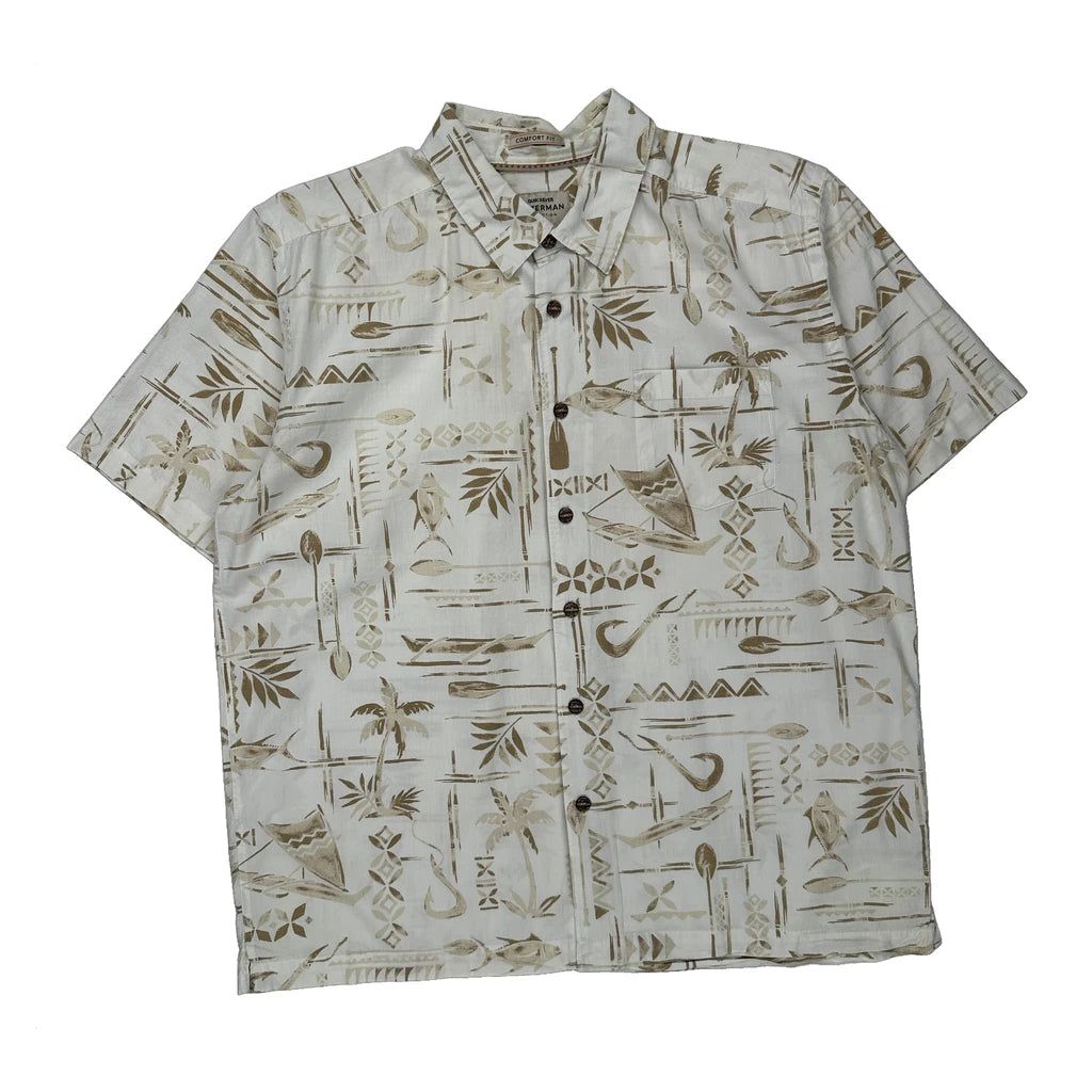 Tommy Bahama Hawaiian Large Beige Cotton - Adult & Kids T-Shirts, Sweatshirts & Hoodies apparel design preview 1