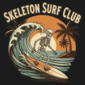 Skeleton Surf Club - Adult & Kids T-Shirts, Sweatshirts & Hoodies apparel design preview 1