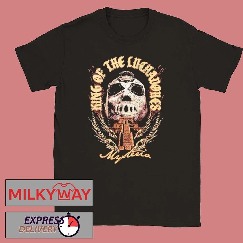 Dominik Mysterio King of The Luchadores - Adult & Kids T-Shirts, Sweatshirts & Hoodies apparel design preview 1