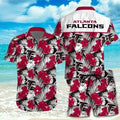Atlanta Falcons Tropical Paradise Hawaiian - Adult & Kids T-Shirts, Sweatshirts & Hoodies apparel design preview 1