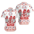 Philadelphia Phillies Holiday Gnome Hawaiian - Adult & Kids T-Shirts, Sweatshirts & Hoodies apparel design preview 1